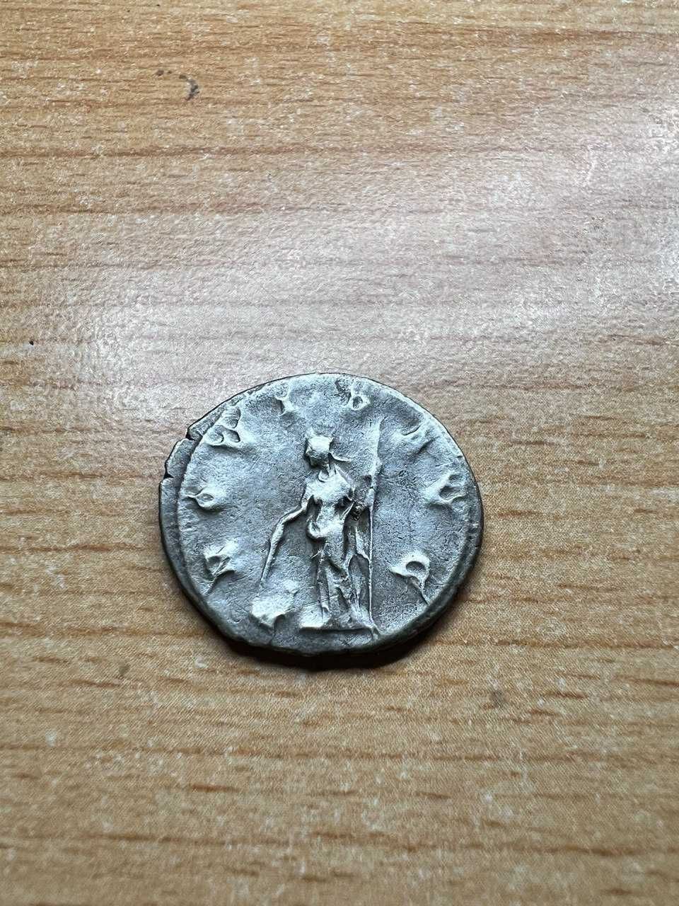 Античная монета, Серебряній  Антониан, Имп. Гордиан