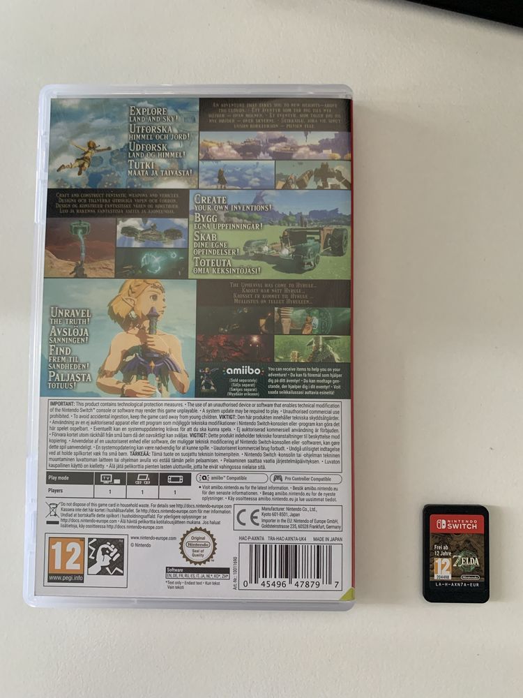 Продам гру The Legend of Zelda Tears of the Kingdom