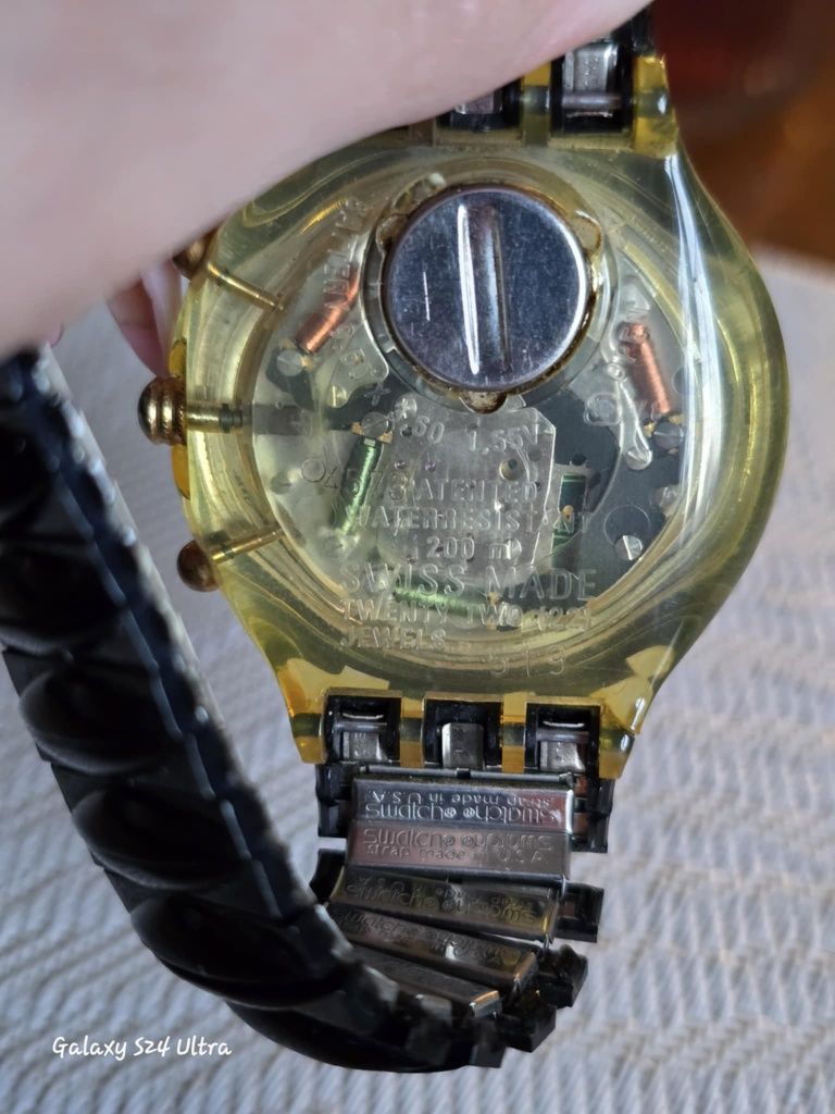 Swatch zegarek bateria do wymiany