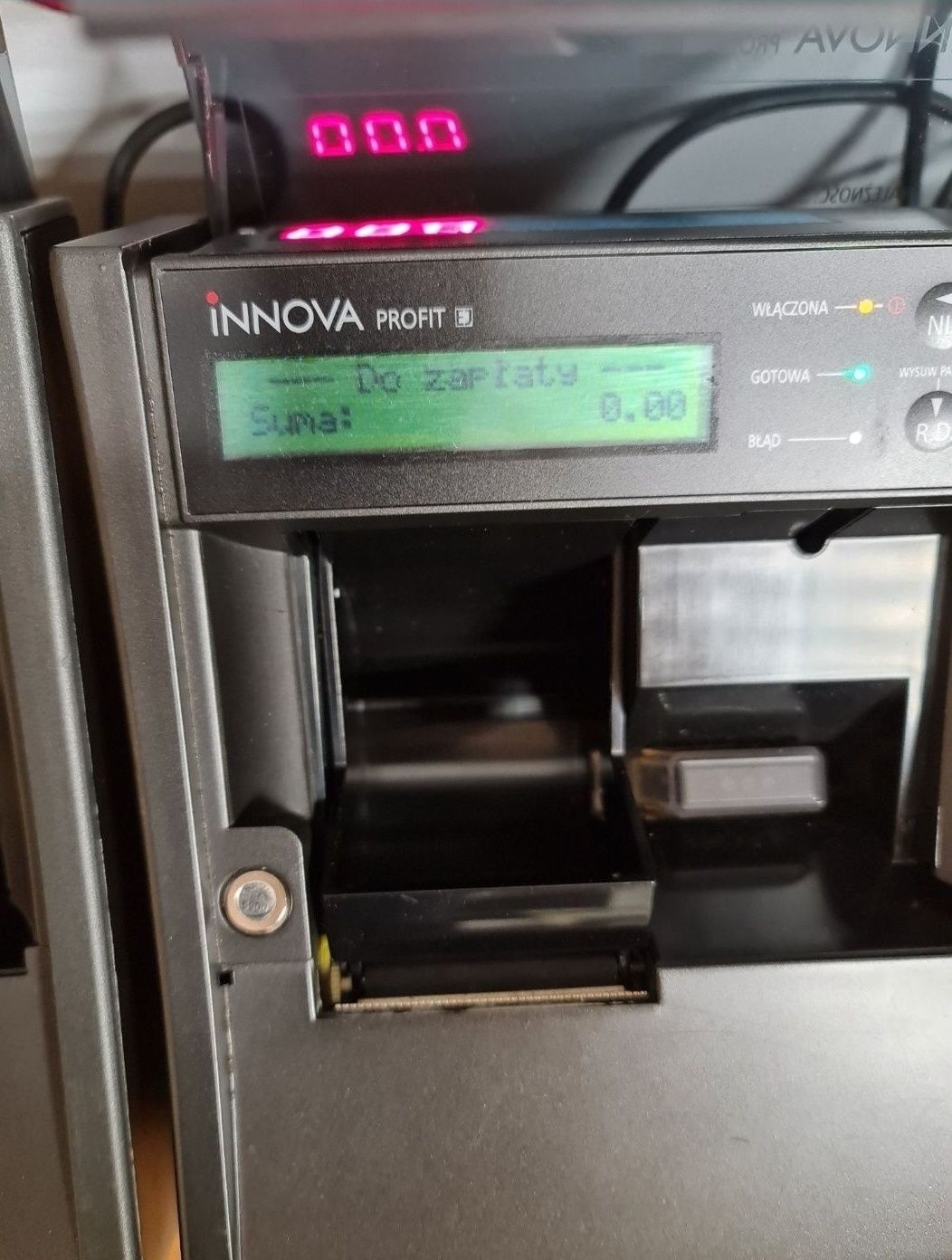 Drukarka fiskalna INNOVA PROFIT EJ używ. bdb stan