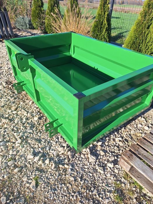 Skrzynia transportowa do ciągnika i minitraktorków