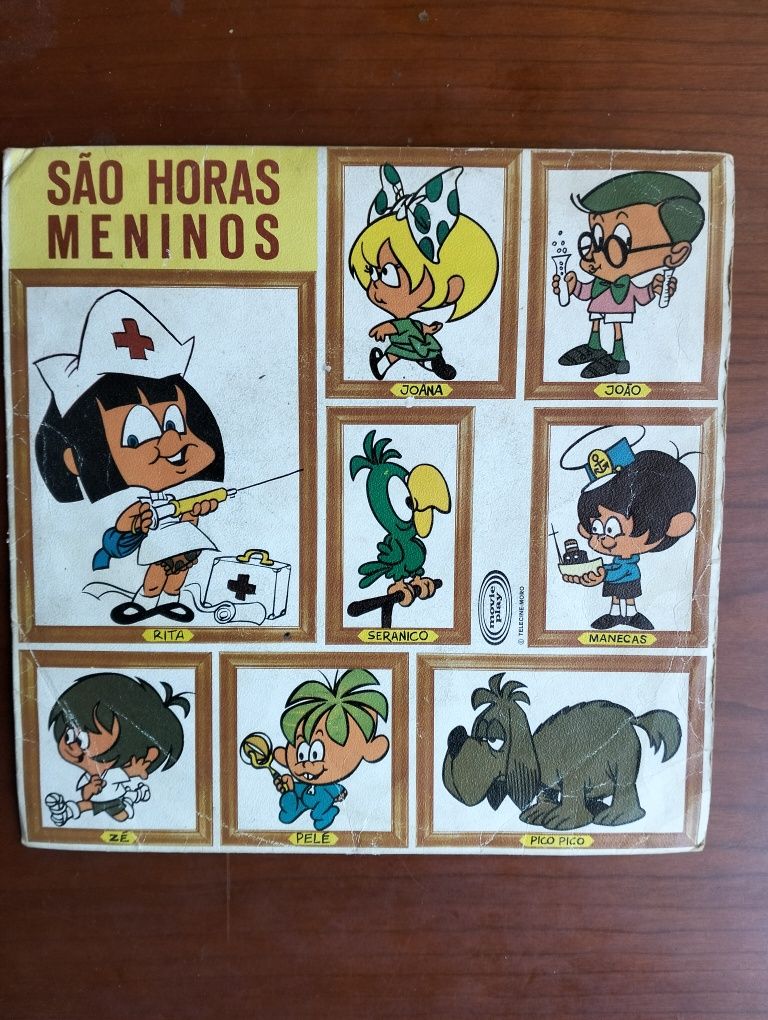 Antigo disco de vinil São Horas Meninos - 1972
