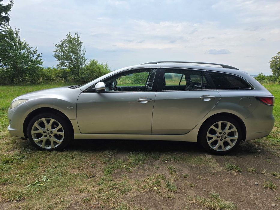 Mazda 6 GH kombi hak benzyna PIĘKNA Webasto na pilota ZOBACZ