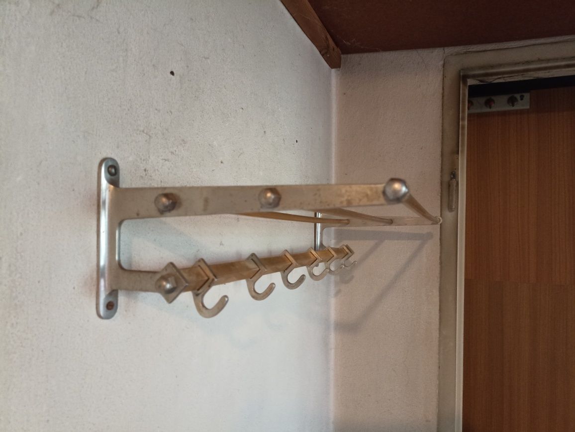 Wieszak metalowy PRL vintage OKAZJA