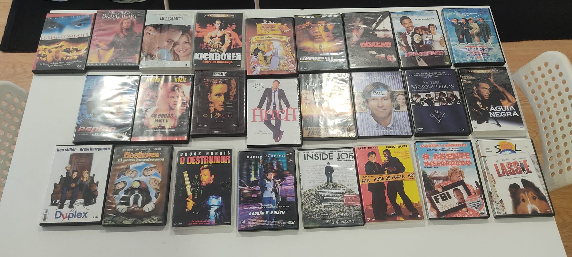 DVD's de filmes originais