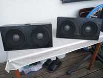 Kastomny drewniane kolumny 2x100 W.