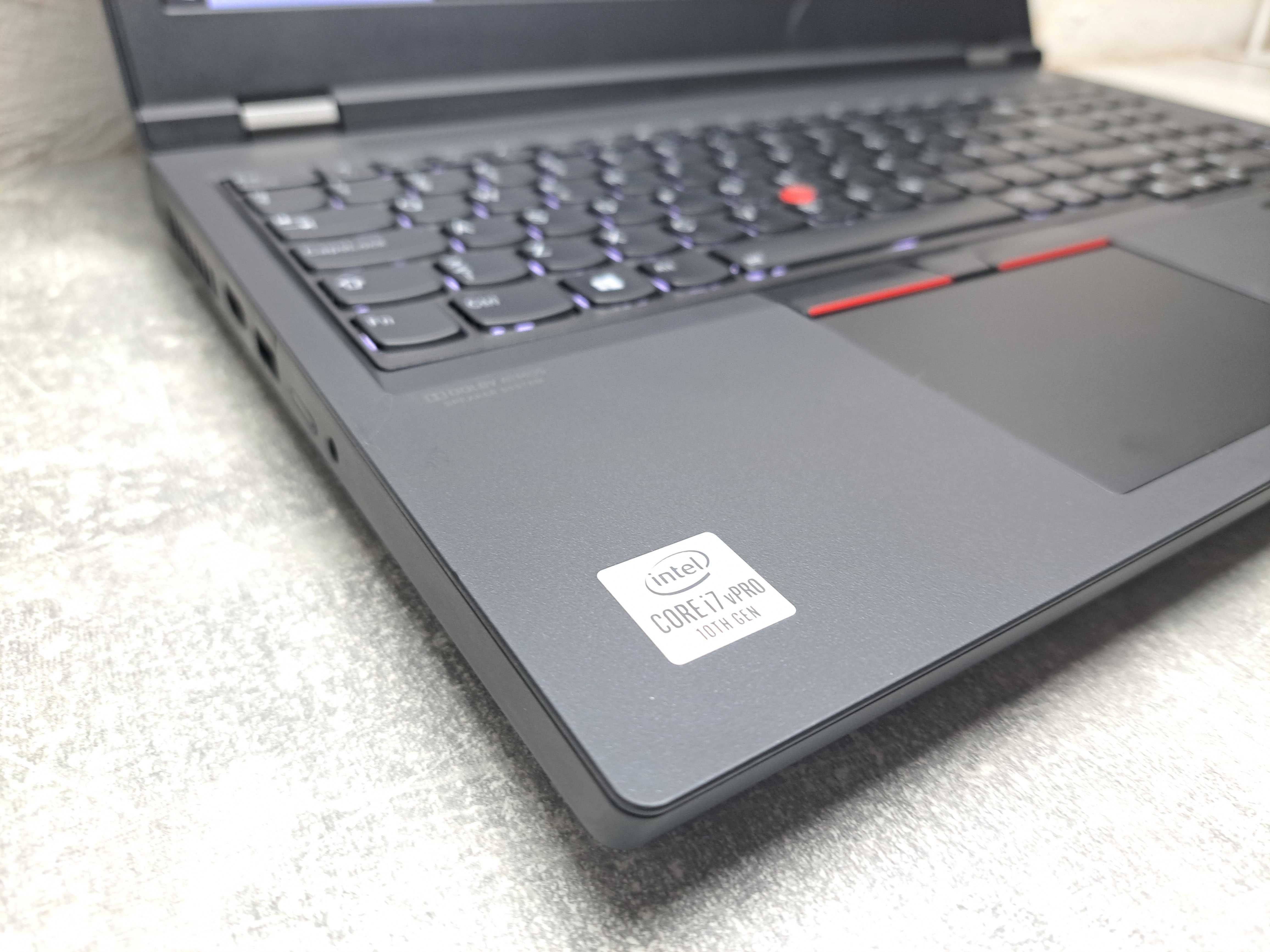 Lenovo ThinkPad P15 Gen1 i7-10850H 32Ram Quadro T1000 15.6" Уцінка!