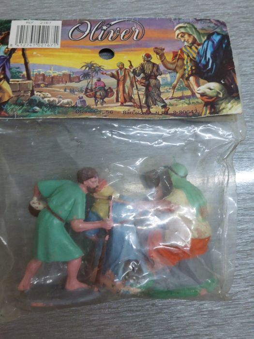 Bonecos presépio selados