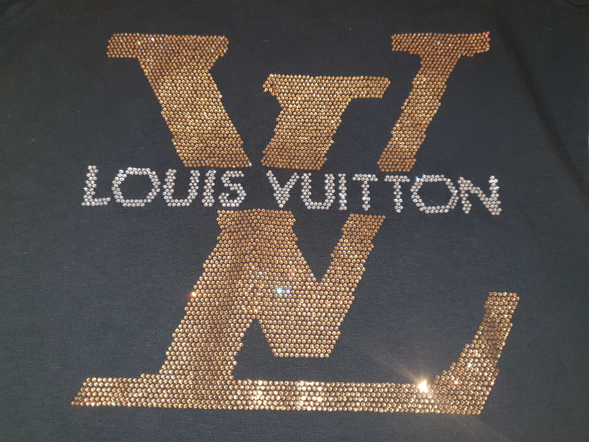 NOWA damska koszulka Louis Vuitton t-shirt LV bluzka S xxl