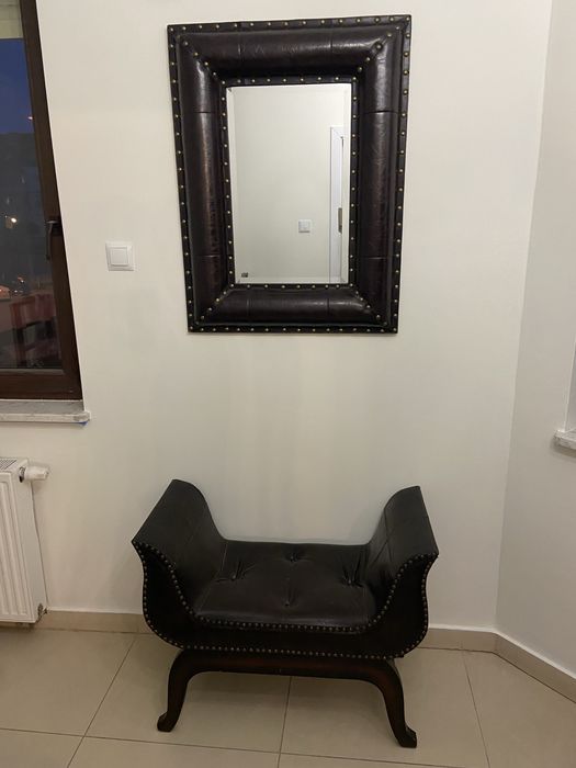 Komplet lustro plus siedzisko