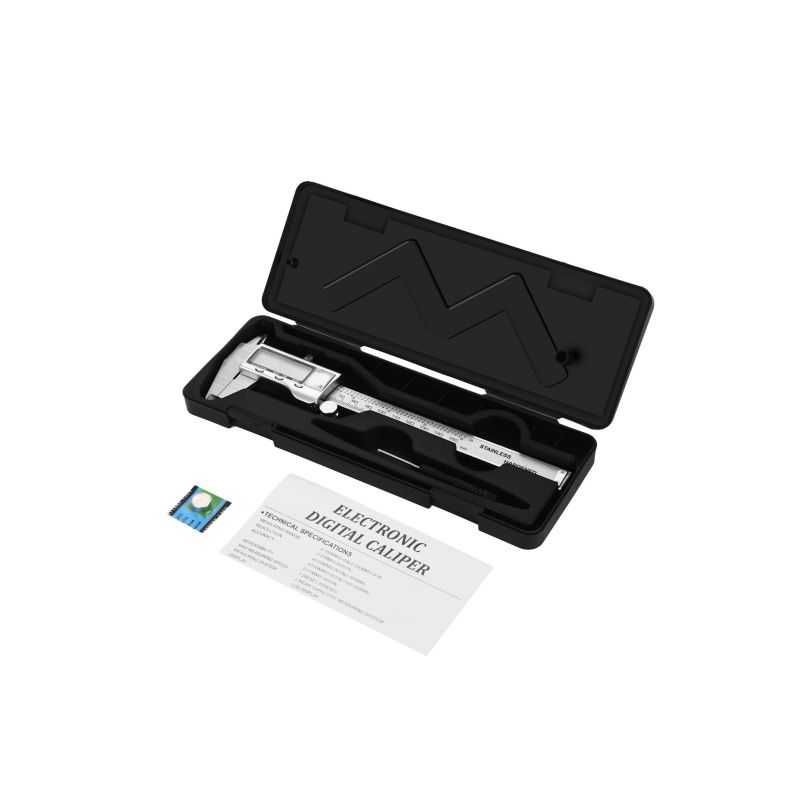 KRAFT&DELE Elektroniczna Suwmiarka Cyfrowa 0-150mm Walizka Lcd KD10074