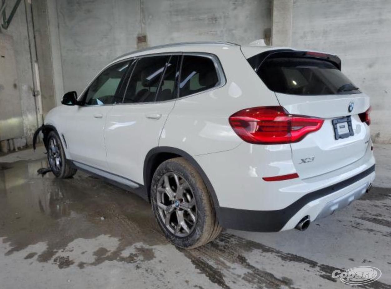 2021 BMW X3 SDRIVE30I під пригін США