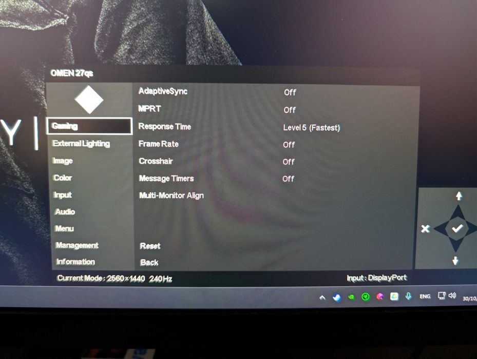 Monitor HP OMEN 27QS IPS 2K 240hz