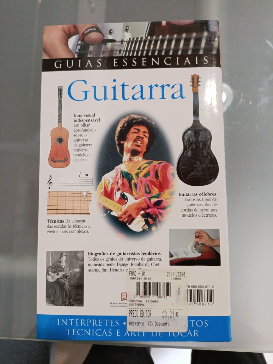 Livro Guia para guitarra