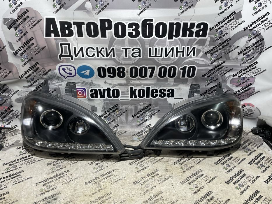 Фари Mercedes w163 Фари Мерседес МЛ-163 1998-2005 Лампи