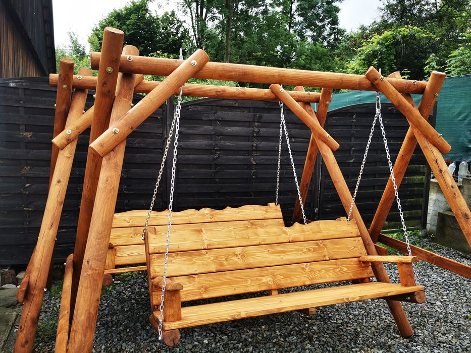 Hustawka Hustawki Ogrodowe Drewniane 3 Osobowe