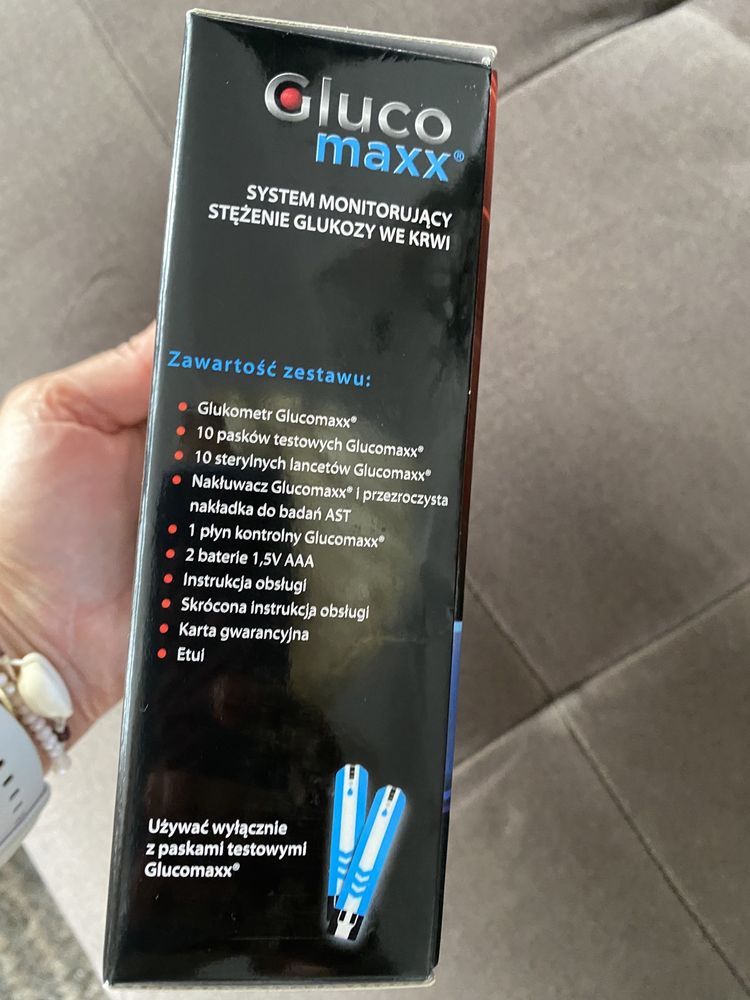 Gluco max urządzenie do mierzenia cukru nowe