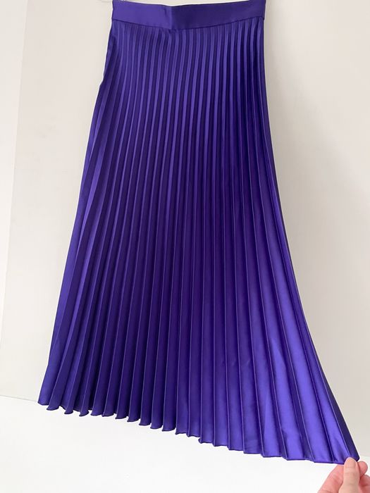 Arket Nowa fioletowa spódnica