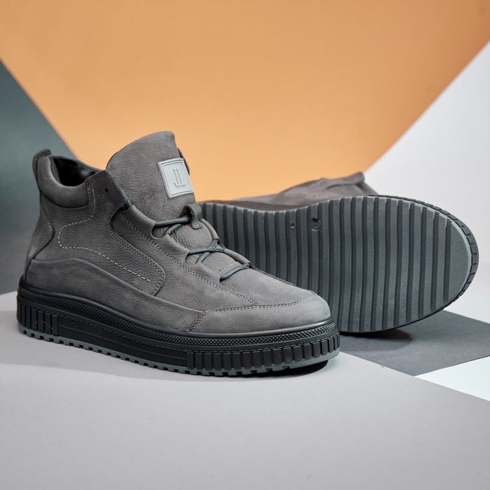 Зимние ботинки -20° кожа на меху