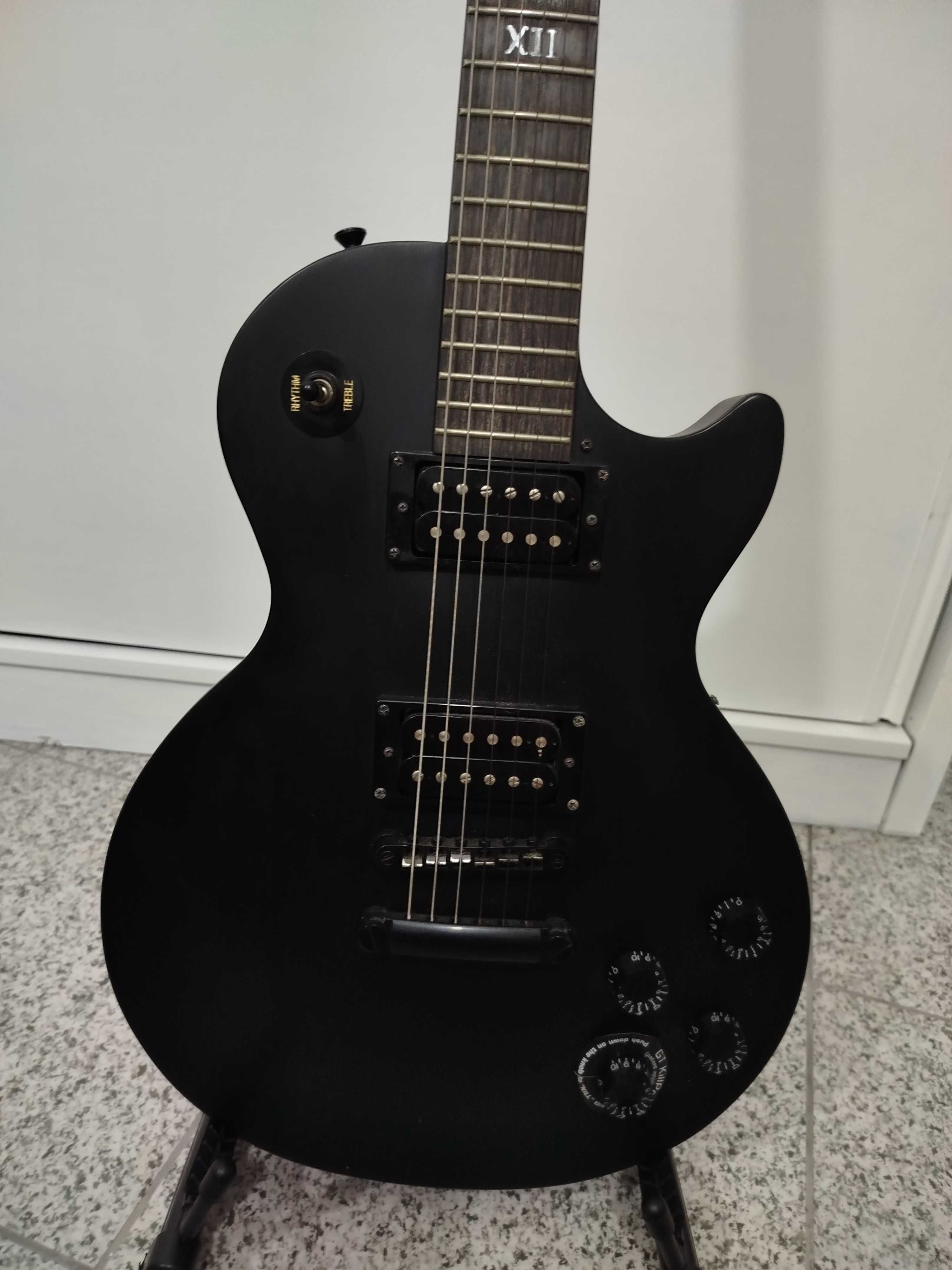 Guitarra epiphone les Paul gothic black