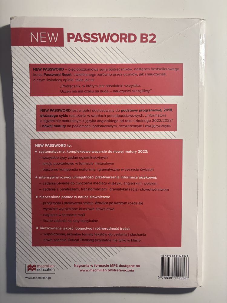 podręcznik new password b2