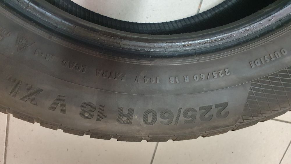 Opony zimowe continental 18
