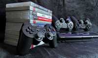 Playstation 3 Super Slim 1000GB WYCZYSZCZONA + 3 PADY + 11 GIER