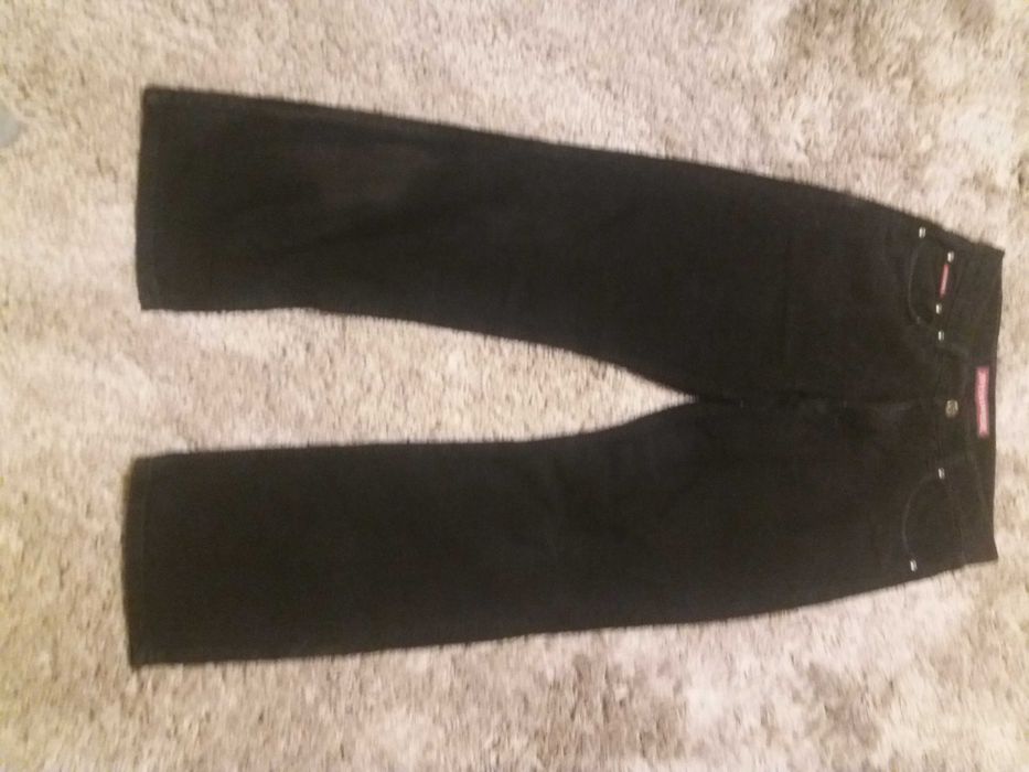 Spodnie sztruksowe czarne Joy Power