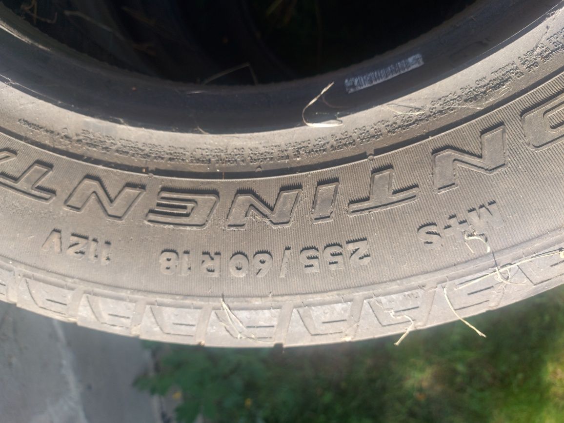 Opony 255/60 R 18 M+S