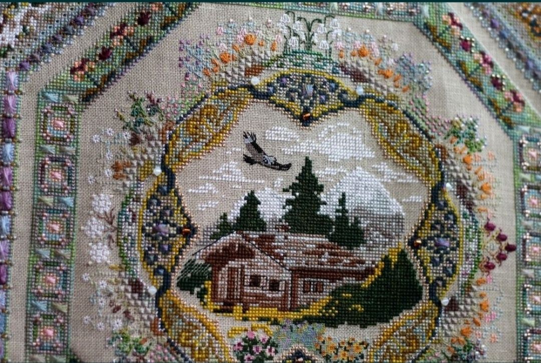 Схема семплер Alpine garden season