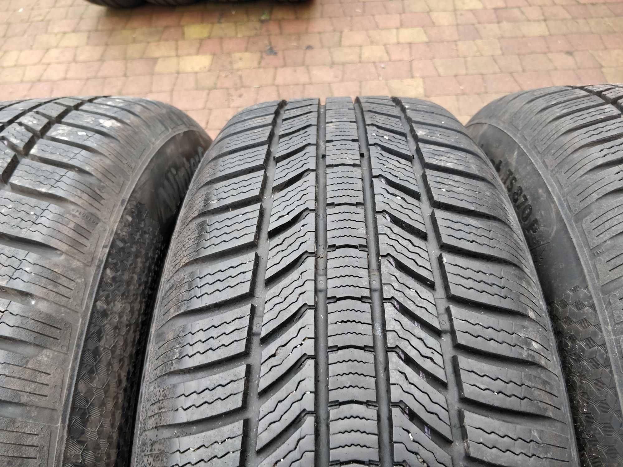 3345. Opony zimowe 225/65/17 Continental 7.5/8.5mm 2022r cena za 4szt