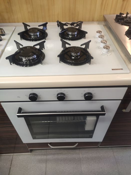 Комплект газовая поверхность+электрический духовой шкаф Турция