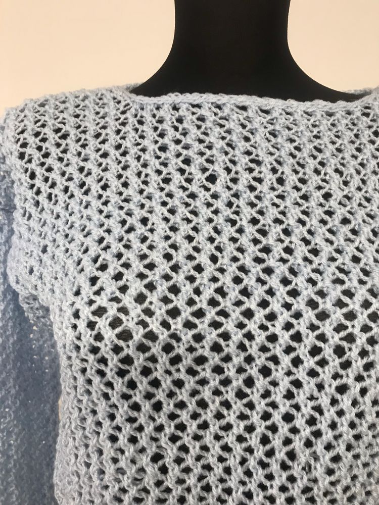 Sweter ręcznie robiony