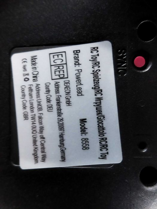 Джойстик игровой PowerLead 8558 RC Toy\RC Spielzeud\RC Giocattolo.