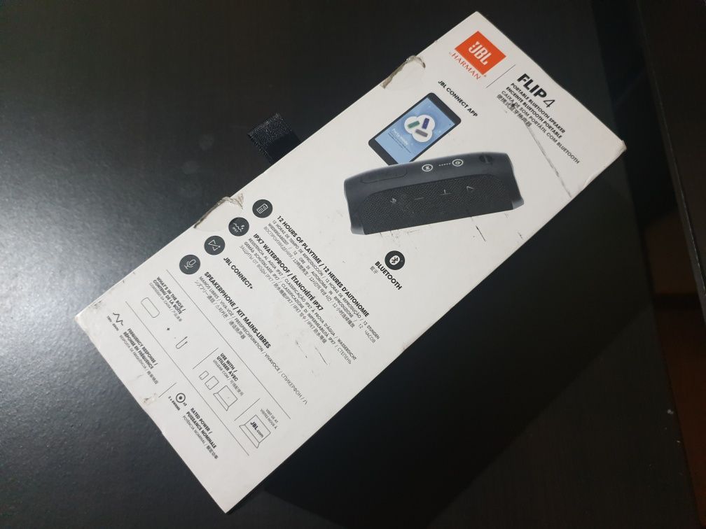 Caixa JBL Flip 4 Original (Sem Coluna)