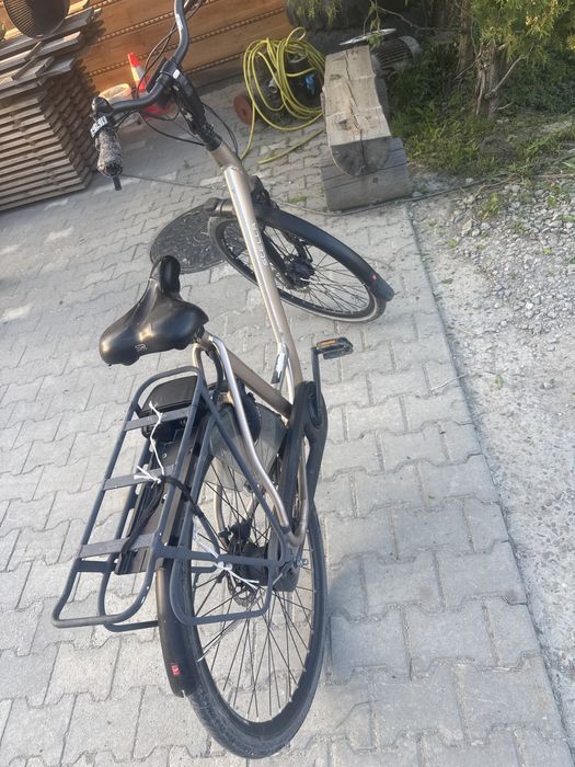Rower elektryczny stella livorno uszkodzony