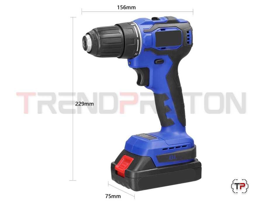 Aparafusadora Motor s/ Escovas a Bateria