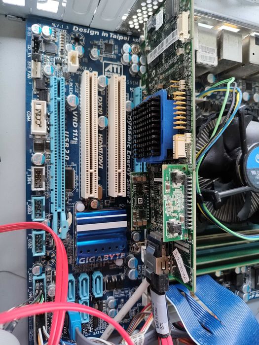 Windows server 2003 - LINUX core i3, 2xHDD RAID, cross-fire dla ATI