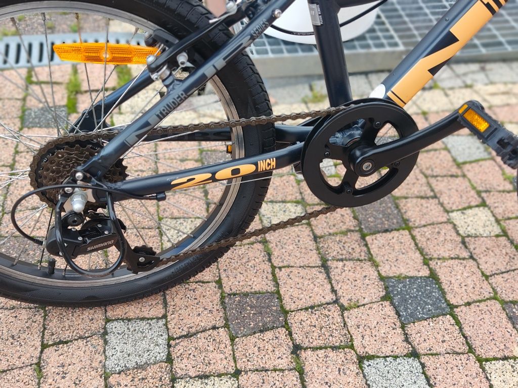 Rower alu 20 DBS INTRUDER /Koła 20"/rama 12"/ Shimano 6 / Amortyzator