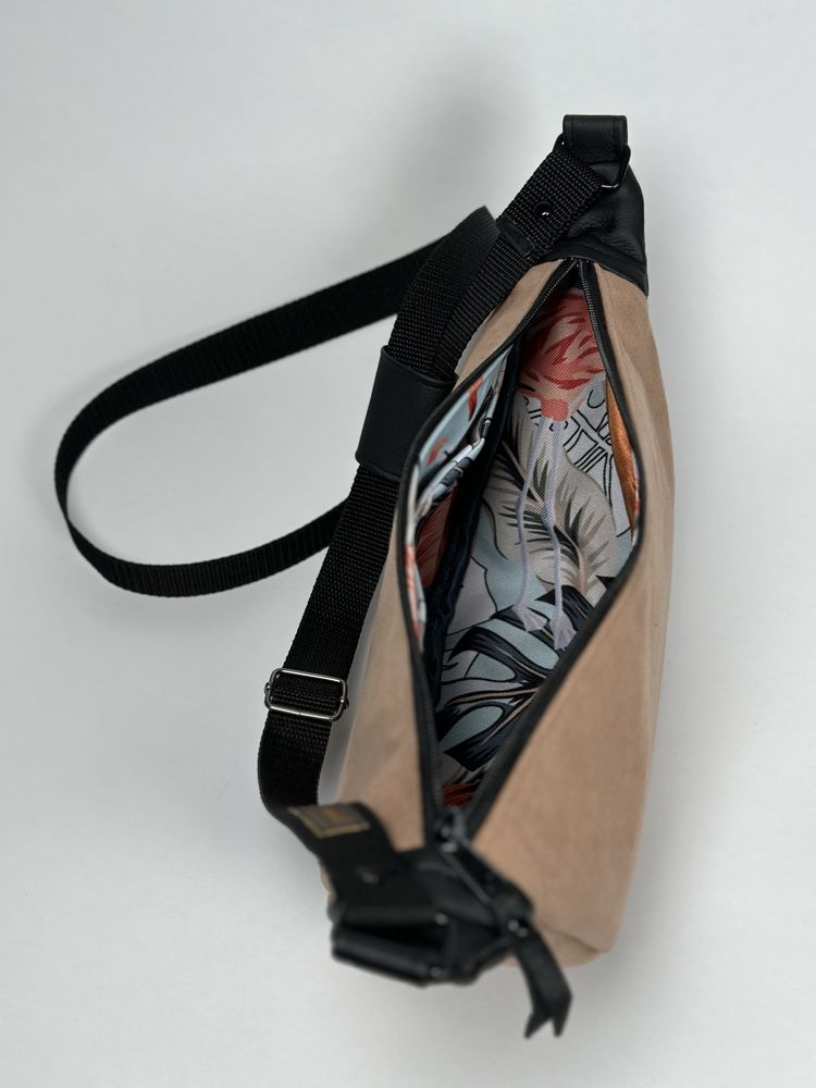 Torebka half moon handmade półksiężyc
