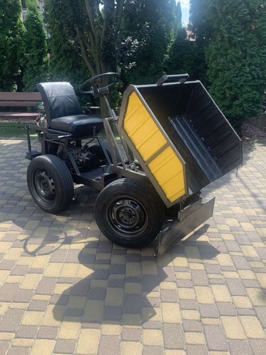 Мінітрактор саморобний.