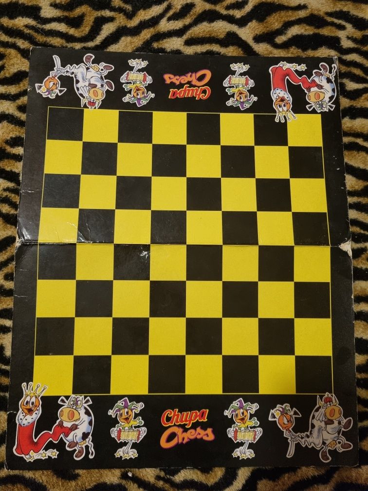Tabuleiro antigo de Damas Chupa Chess