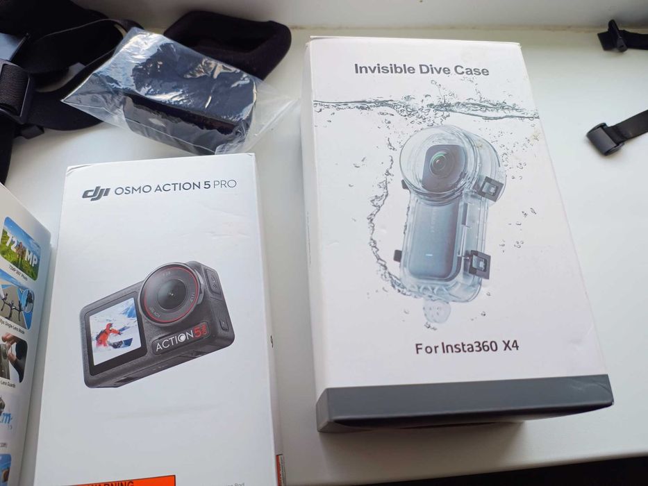 insta 360x4 та dji osmo action 5 pro та багато аксесуарів