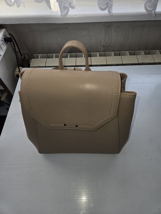 Torba plecak skóra naturalna