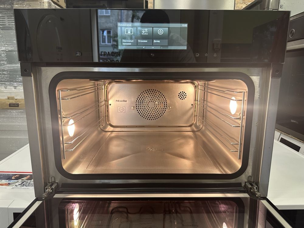 Духова шафа - пароварка Miele DGC 6800(Німеччина) меню. Автопрограми