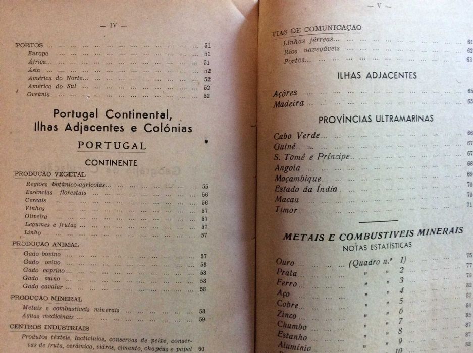 Apontamentos  de geografia económica. Por F. L. Navarro, 1942