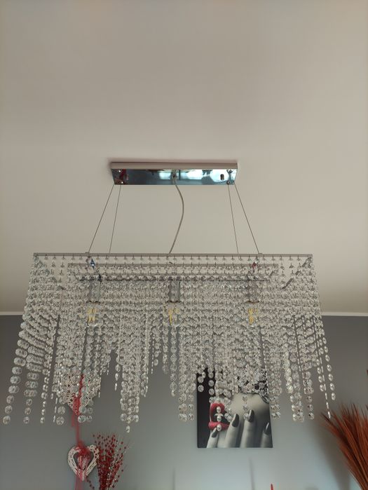 Żyrandol lampa kryształowa Glamour