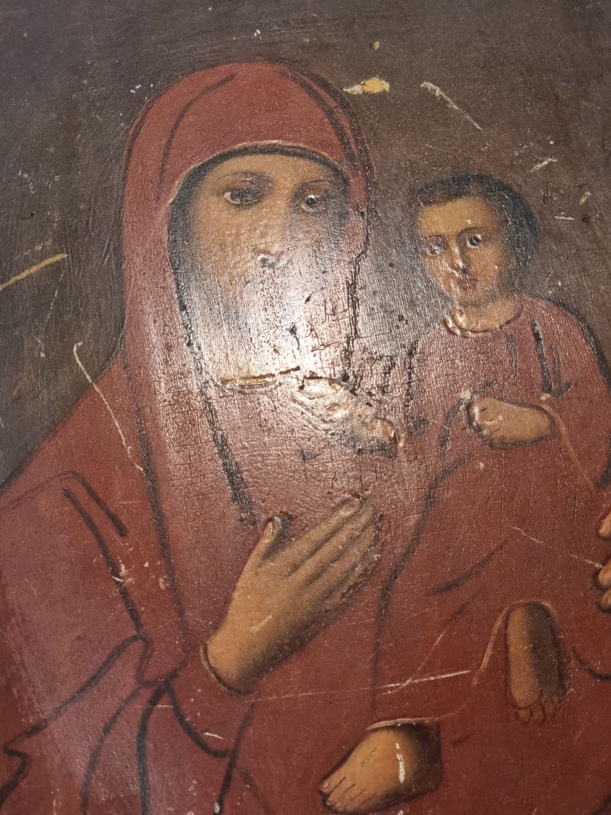 Старинная Икона на дереве