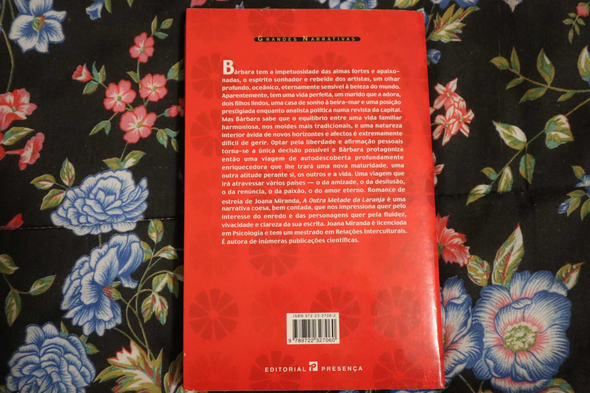 Livro "A outra metade da laranja"