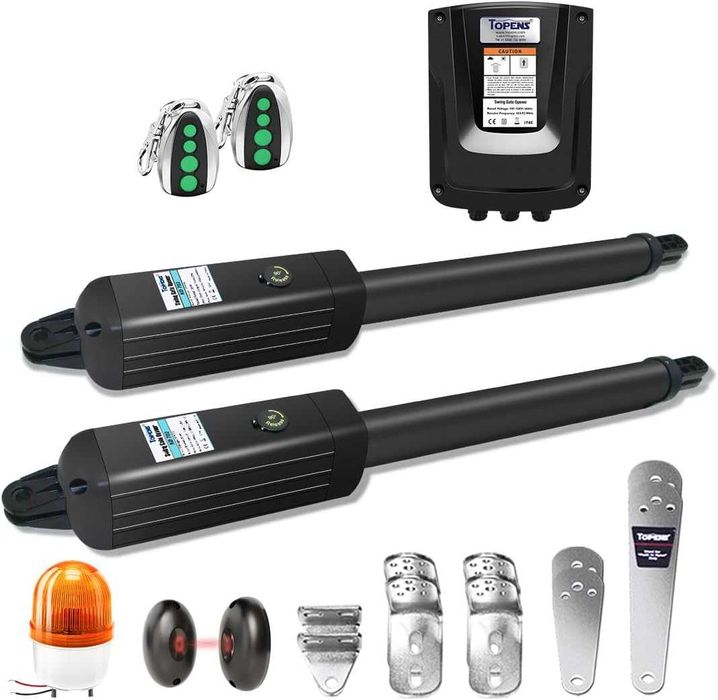 Napęd do bram skrzydłowych TOPENS KD702 3,6 m lub 140 kg na skrzydło